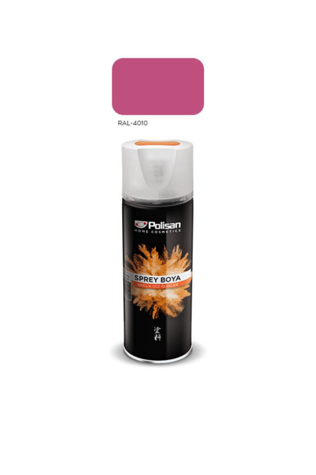 Polisan Akrilik Sprey Boya 400Ml Fuşya Ral4010